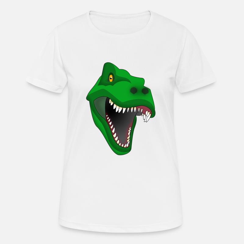 T Rex II - Women's Breathable T-Shirt - white