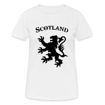 scotland - Frauen T-Shirt atmungsaktiv - Weiß - Vorne - AI Model Female 172 dark (172cm)