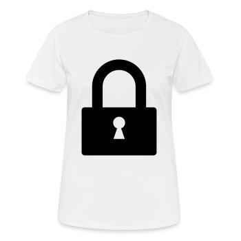 schloss - Frauen T-Shirt atmungsaktiv - Weiß - Vorne - AI Model Female 172 dark (172cm)