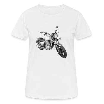 Cult Slurry Pump CX - Women's Breathable T-Shirt - white - Front - AI Model Female 172 dark (172cm)