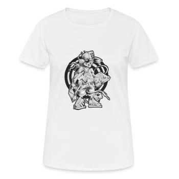 MAX korgeux - Women's Breathable T-Shirt - white - Front - AI Model Female 172 dark (172cm)