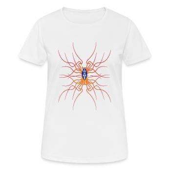 Vorfahren - Frauen T-Shirt atmungsaktiv - Weiß - Vorne - AI Model Female 172 dark (172cm)