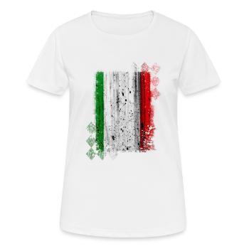 Italie Italie Italie Rome Europe Italie Italie Milan - T-shirt respirant Femme - blanc - Devant - AI Model Female 172 dark (172cm)
