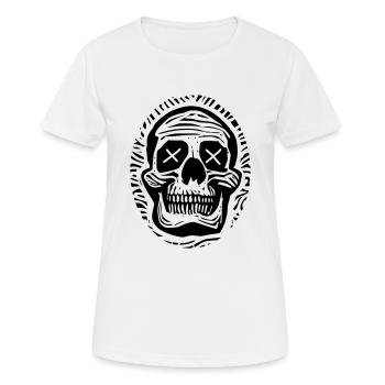 Saké - T-shirt respirant Femme - blanc - Devant - AI Model Female 172 dark (172cm)