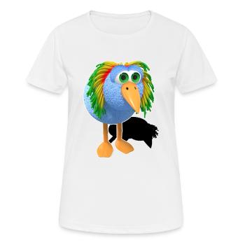 Reggae Bird Bob - Women's Breathable T-Shirt - white - Front - AI Model Female 172 dark (172cm)