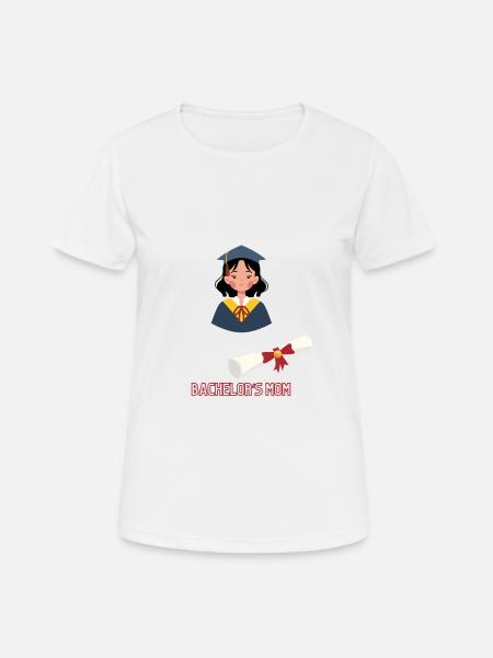 Bachelor's Mom - Women's Breathable T-Shirt - white
