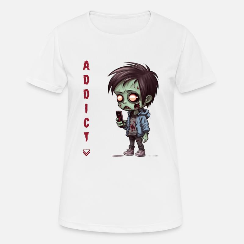 Handyholiker - Women's Breathable T-Shirt - white