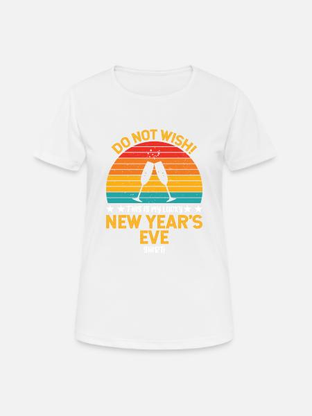 New Year - Frauen T-Shirt atmungsaktiv - Weiß