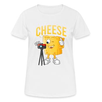 Kamera Film Kameramann Vintage Kameramann Sprüche - Frauen T-Shirt atmungsaktiv - Weiß - Vorne - AI Model Female 172 dark (172cm)