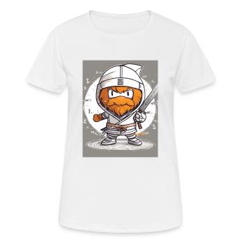 Ginger Ninja 3 - Women's Breathable T-Shirt - white - Front - AI Model Female 172 dark (172cm)