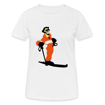 Instructors - Women's Breathable T-Shirt - white - Front - AI Model Female 172 dark (172cm)
