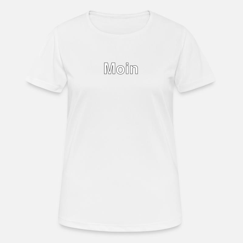Hello - Women's Breathable T-Shirt - white