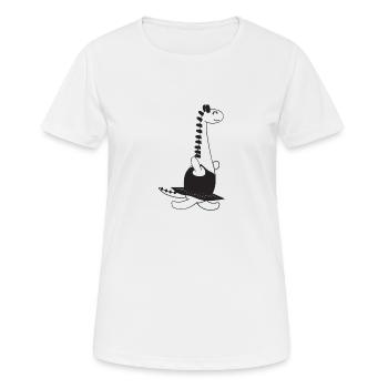 Dino - Women's Breathable T-Shirt - white - Front - AI Model Female 172 dark (172cm)