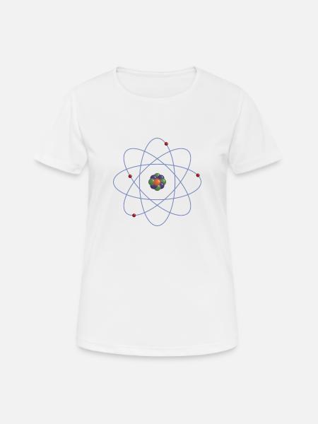 Atome - T-shirt respirant Femme - blanc