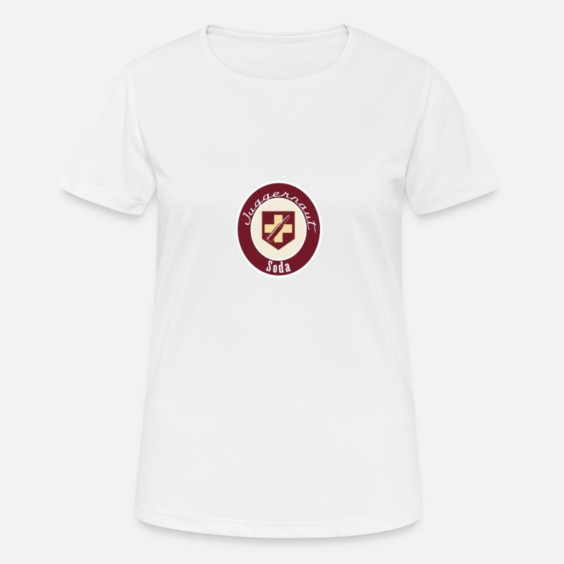 Joggautaut soda - Women's Breathable T-Shirt - white