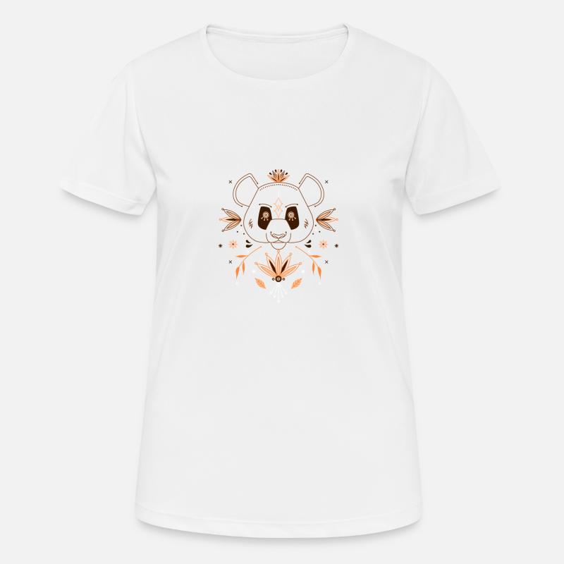 panda - Women's Breathable T-Shirt - white