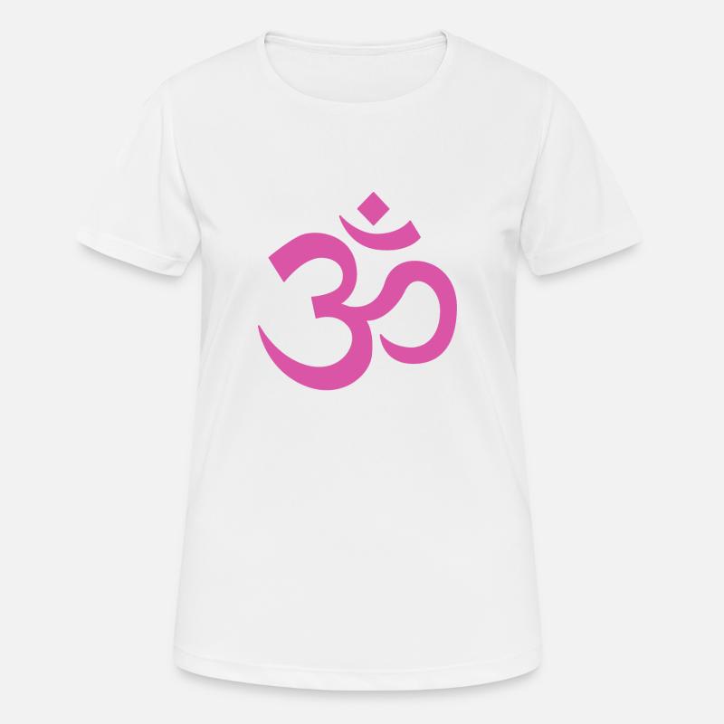 OM 23 - Women's Breathable T-Shirt - white