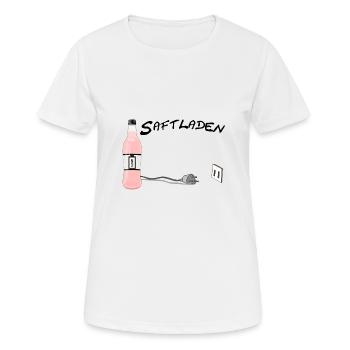 Saftladen - T-shirt respirant Femme - blanc - Devant - AI Model Female 172 dark (172cm)
