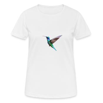 Colibri Polygone Colibri - T-shirt respirant Femme - blanc - Devant - AI Model Female 172 dark (172cm)
