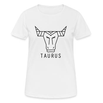 Taurus - Women's Breathable T-Shirt - white - Front - AI Model Female 172 dark (172cm)