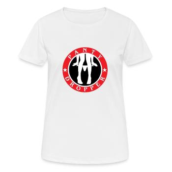 conception drôle - T-shirt respirant Femme - blanc - Devant - AI Model Female 172 dark (172cm)
