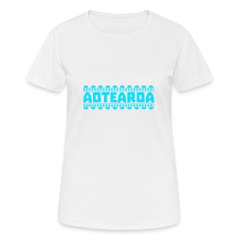 Maori Aotearoa Nouvelle-Zélande - Idée cadeau - T-shirt respirant Femme - blanc - Devant - AI Model Female 172 dark (172cm)