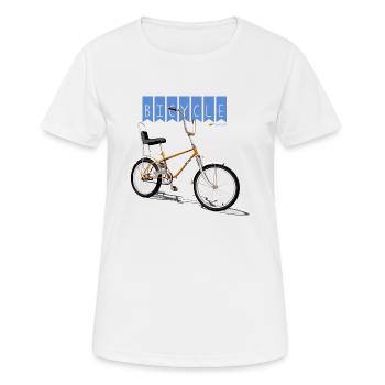Bike - Women's Breathable T-Shirt - white - Front - AI Model Female 172 dark (172cm)