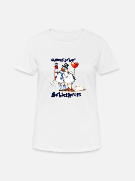 romantic teaser - Women's Breathable T-Shirt - white