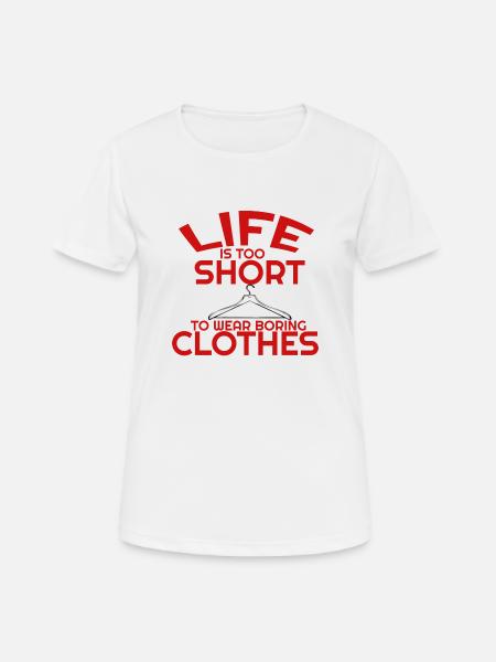 Fashion - Women's Breathable T-Shirt - white
