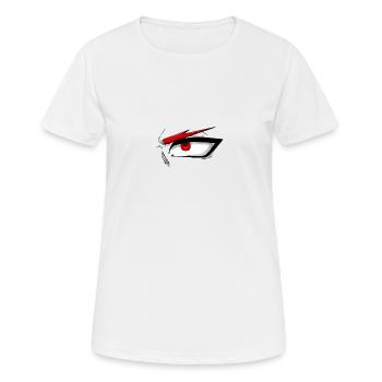 Oeil d'anime / oeil d'anime - T-shirt respirant Femme - blanc - Devant - AI Model Female 172 dark (172cm)