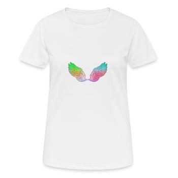 wing - Women's Breathable T-Shirt - white - Front - AI Model Female 172 dark (172cm)