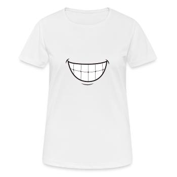 Humour - Women's Breathable T-Shirt - white - Front - AI Model Female 172 dark (172cm)