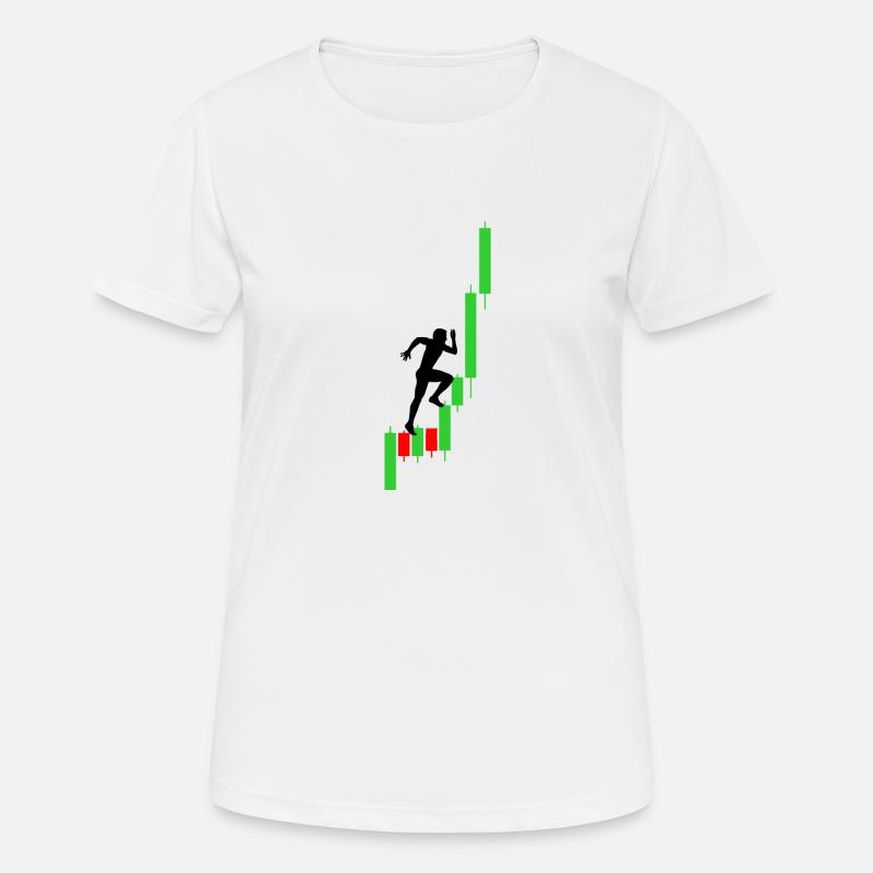 Trading - Women's Breathable T-Shirt - white
