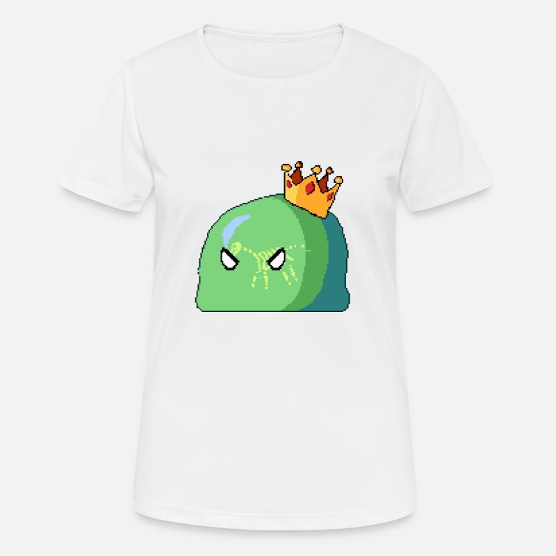 Slime King - Women's Breathable T-Shirt - white