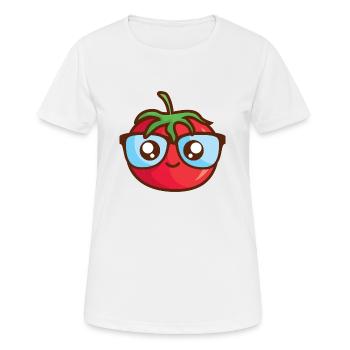 Tom Tom - T-shirt respirant Femme - blanc - Devant - AI Model Female 172 dark (172cm)