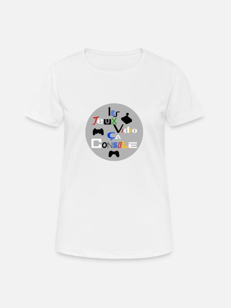 VIDEO GAMES, THIS CONSOLE! - Women's Breathable T-Shirt - white