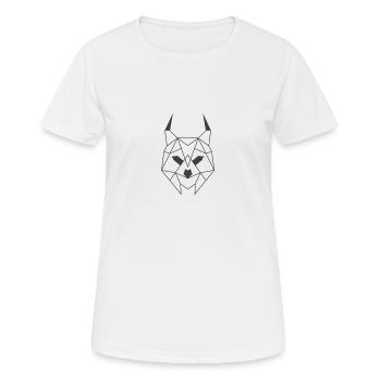 Lynx Minimalist - Women's Breathable T-Shirt - white - Front - AI Model Female 172 dark (172cm)