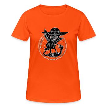 Saint Michael 04 - Women's Breathable T-Shirt - neon orange - Front - AI Model Female 172 dark (172cm)