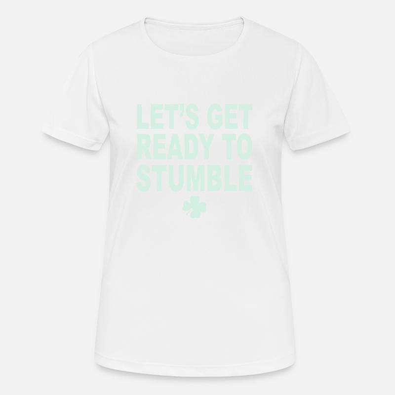 Stumble - Women's Breathable T-Shirt - white