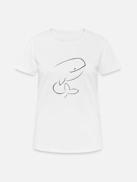 Paus 2 - Women's Breathable T-Shirt - white