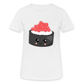 Sushi - T-shirt respirant Femme - blanc - Devant - AI Model Female 172 dark (172cm)
