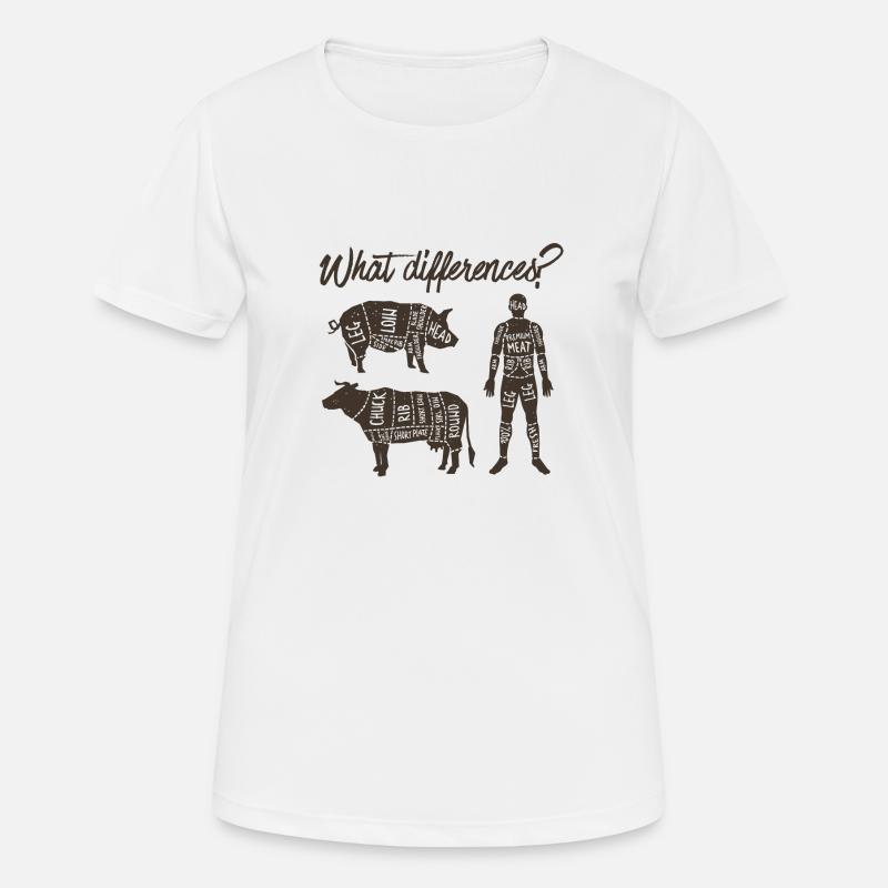 What Difference? - Women's Breathable T-Shirt - white
