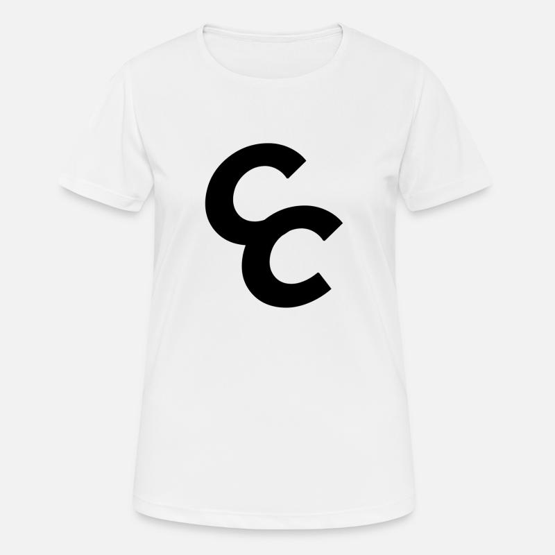 C& C - Women's Breathable T-Shirt - white