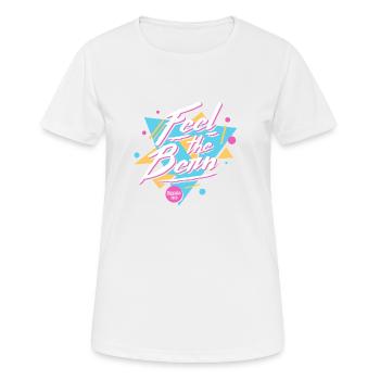 Fühle das Bern - Frauen T-Shirt atmungsaktiv - Weiß - Vorne - AI Model Female 172 dark (172cm)