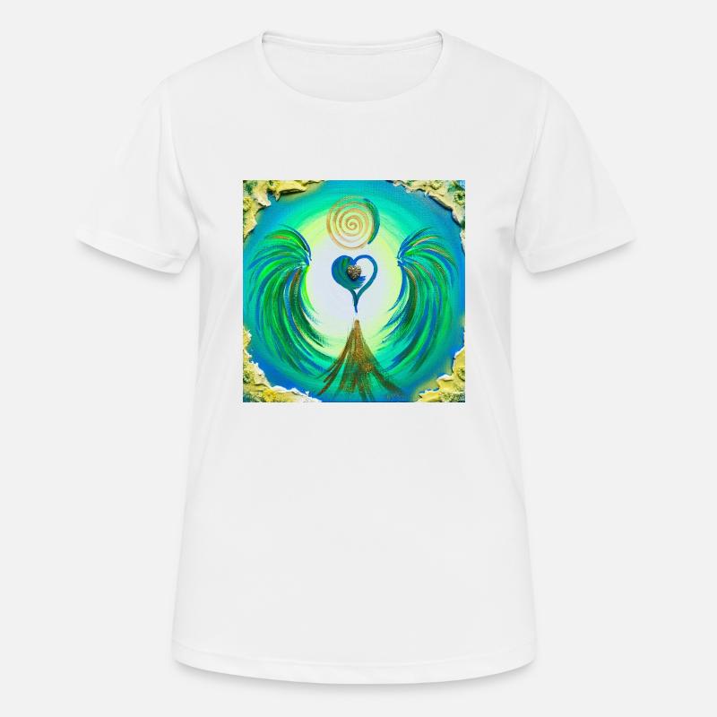 Herzgel of acceptance - Women's Breathable T-Shirt - white