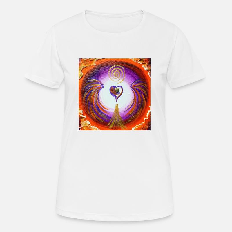 Herzgel retrieval of your power - Women's Breathable T-Shirt - white