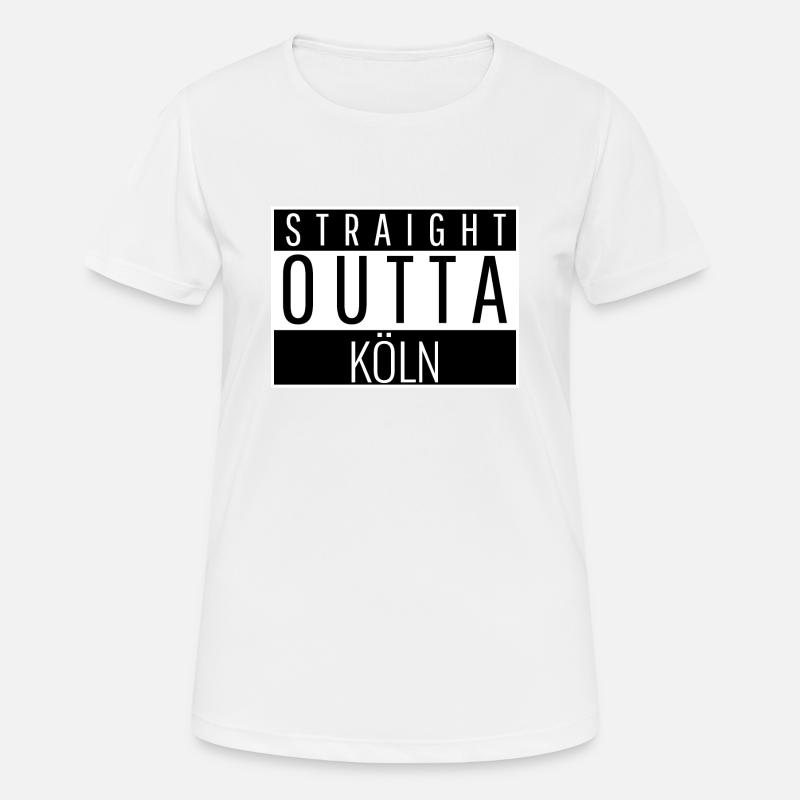 Cologne - Women's Breathable T-Shirt - white