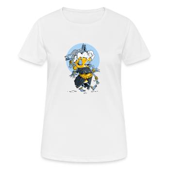 Beery Tanz - Frauen T-Shirt atmungsaktiv - Weiß - Vorne - AI Model Female 172 dark (172cm)