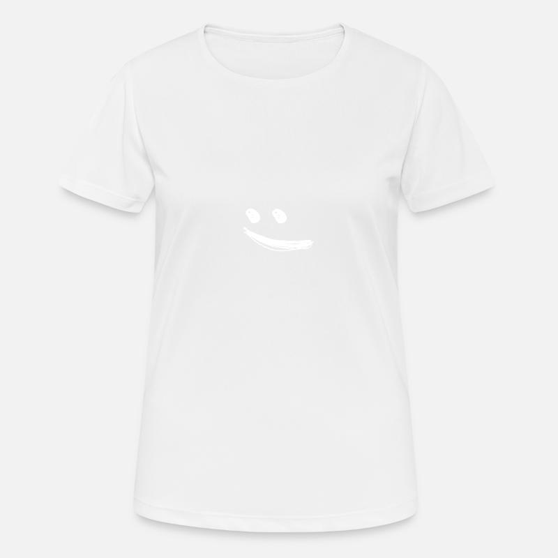 Smile - Women's Breathable T-Shirt - white