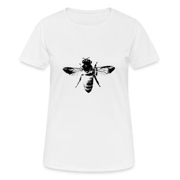 The honey bee - honey bee - Women's Breathable T-Shirt - white - Front - AI Model Female 172 dark (172cm)